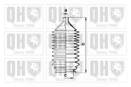 Комплект пыльника QUINTON HAZELL QG1460