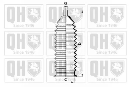 Комплект пыльника QUINTON HAZELL QG1472