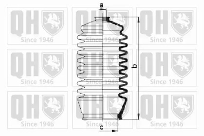 Комплект пыльника QUINTON HAZELL QG1474