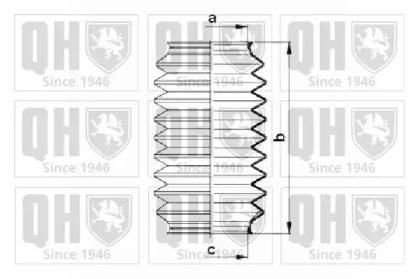 Комплект пылника, рулевое управление QUINTON HAZELL QG1484