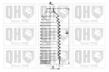 Комплект пыльника QUINTON HAZELL QG1489