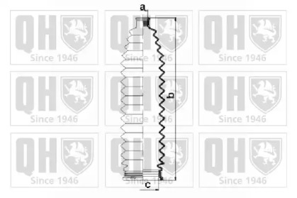 Комплект пыльника QUINTON HAZELL QG1504