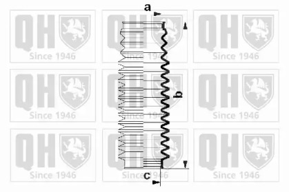 Комплект пыльника QUINTON HAZELL QG1510