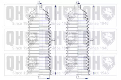 Комплект пыльника QUINTON HAZELL QG1578