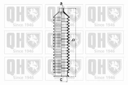 Комплект пыльника QUINTON HAZELL QG1679