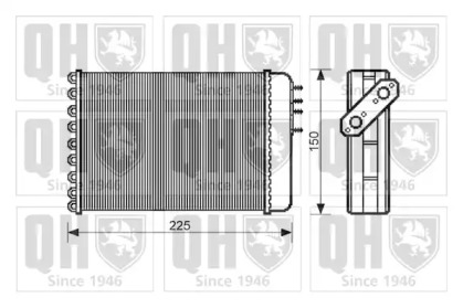 Теплообменник QUINTON HAZELL QHR2001