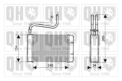 Теплообменник QUINTON HAZELL QHR2014