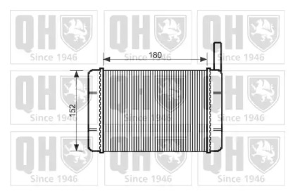 Теплообменник QUINTON HAZELL QHR2018