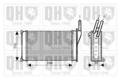 Теплообменник QUINTON HAZELL QHR2023