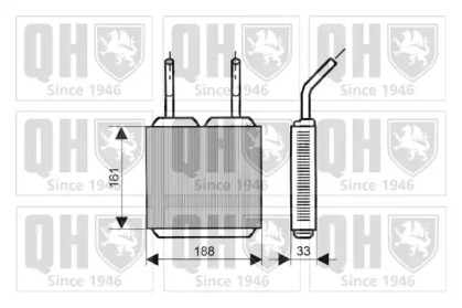 Теплообменник QUINTON HAZELL QHR2026