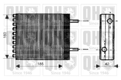 Теплообменник QUINTON HAZELL QHR2034