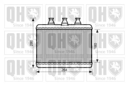 Теплообменник QUINTON HAZELL QHR2044