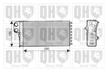 Теплообменник QUINTON HAZELL QHR2059