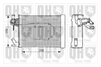 Теплообменник QUINTON HAZELL QHR2062