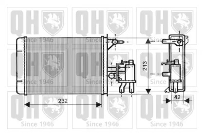 Теплообменник QUINTON HAZELL QHR2063