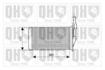 Теплообменник QUINTON HAZELL QHR2072