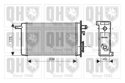 Теплообменник QUINTON HAZELL QHR2074