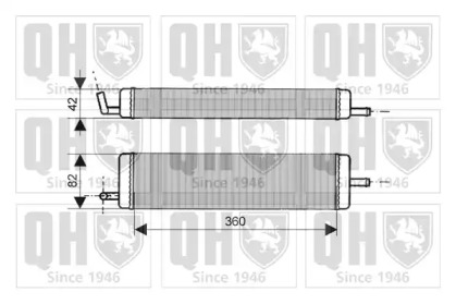 Теплообменник, отопление салона QUINTON HAZELL QHR2076