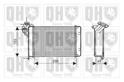 Теплообменник QUINTON HAZELL QHR2078