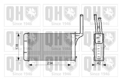 Теплообменник QUINTON HAZELL QHR2079