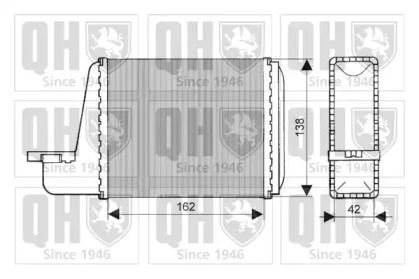 Теплообменник QUINTON HAZELL QHR2084