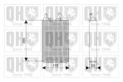 Теплообменник QUINTON HAZELL QHR2089