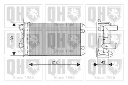 Теплообменник QUINTON HAZELL QHR2090