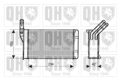 Теплообменник QUINTON HAZELL QHR2102