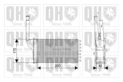 Теплообменник QUINTON HAZELL QHR2103