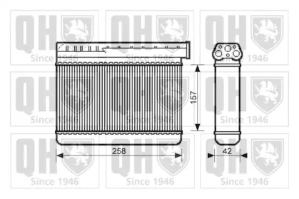 Теплообменник QUINTON HAZELL QHR2106