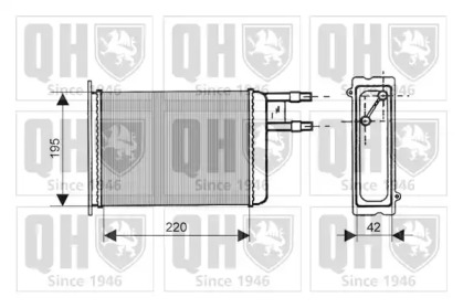 Теплообменник QUINTON HAZELL QHR2110