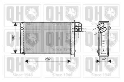 Теплообменник QUINTON HAZELL QHR2111