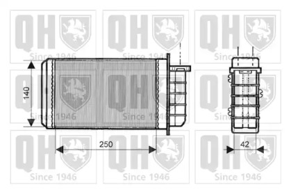 Теплообменник QUINTON HAZELL QHR2112