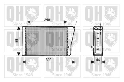 Теплообменник QUINTON HAZELL QHR2117