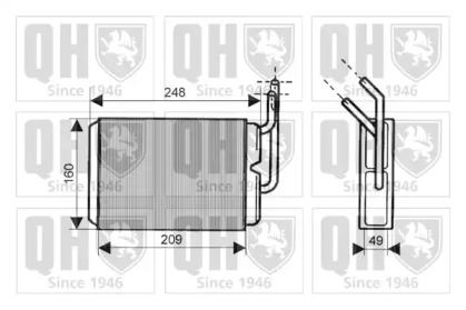 Теплообменник QUINTON HAZELL QHR2123