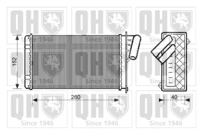 Теплообменник QUINTON HAZELL QHR2124