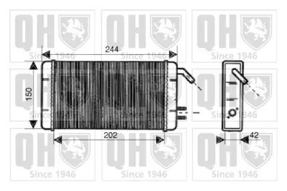 Теплообменник QUINTON HAZELL QHR2127