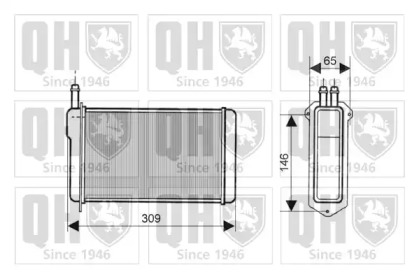 Теплообменник QUINTON HAZELL QHR2129