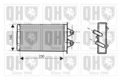 Теплообменник QUINTON HAZELL QHR2130