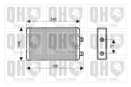 Теплообменник QUINTON HAZELL QHR2137