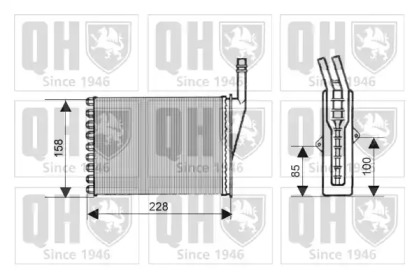 Теплообменник QUINTON HAZELL QHR2147