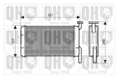 Теплообменник QUINTON HAZELL QHR2151