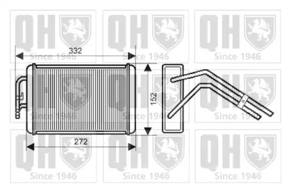 Теплообменник QUINTON HAZELL QHR2152