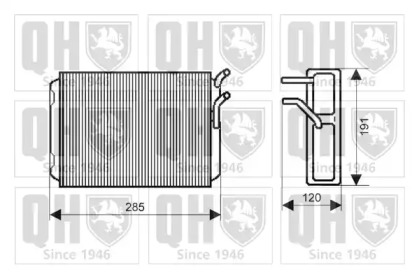 Теплообменник QUINTON HAZELL QHR2154