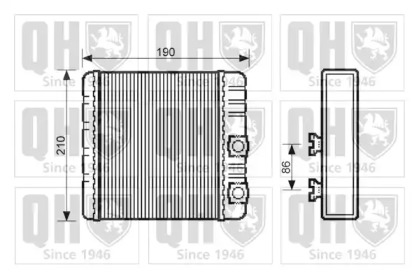 Теплообменник QUINTON HAZELL QHR2157