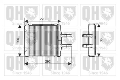 Теплообменник QUINTON HAZELL QHR2159