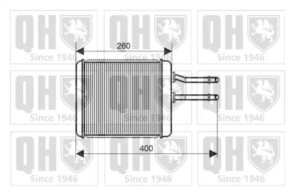 Теплообменник QUINTON HAZELL QHR2161