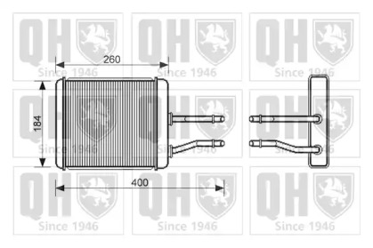 Теплообменник QUINTON HAZELL QHR2162