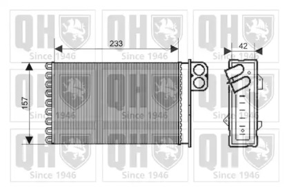 Теплообменник QUINTON HAZELL QHR2164