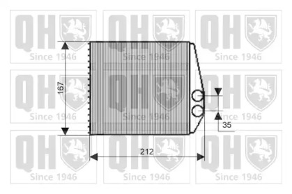 Теплообменник QUINTON HAZELL QHR2177